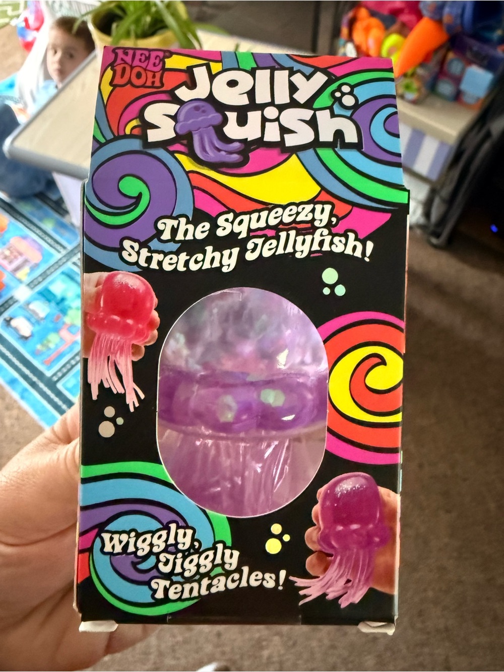 Schylling- Needoh- AUTHENTIC- Jelly Squish-Purple- LAST ONE - Picture 3 of 6